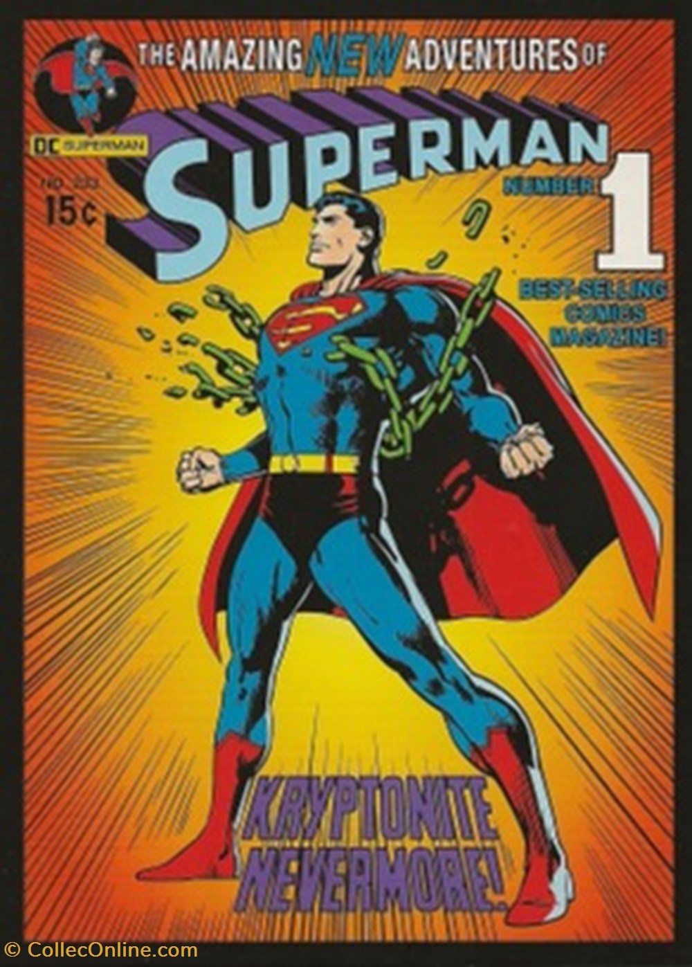 DC Comics cartes postales bande dessinee dc comics