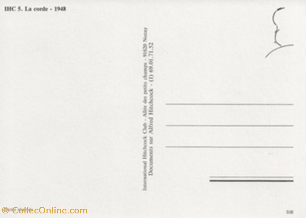 cartes postales autres la corde