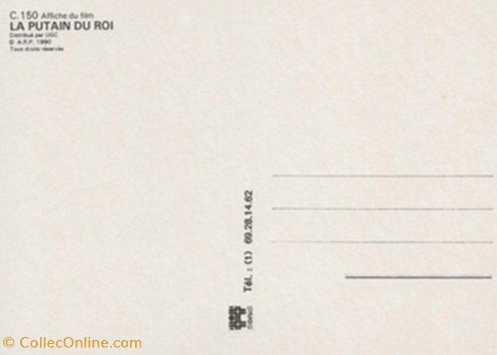 La putain du roi cartes postales autres la putain du roi