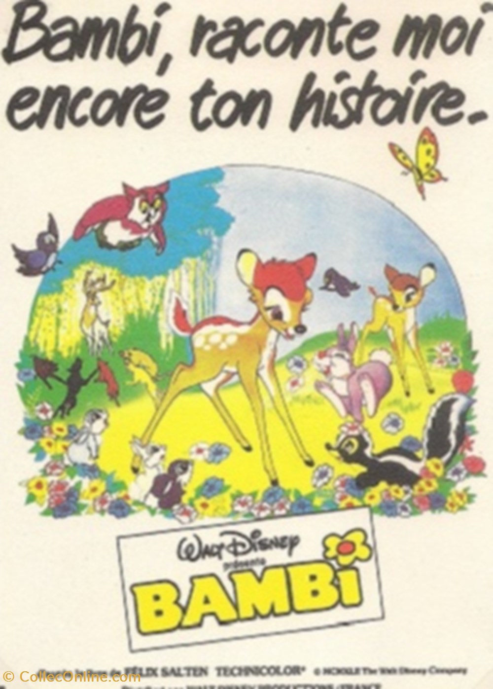 Bambi cartes postales autres bambi