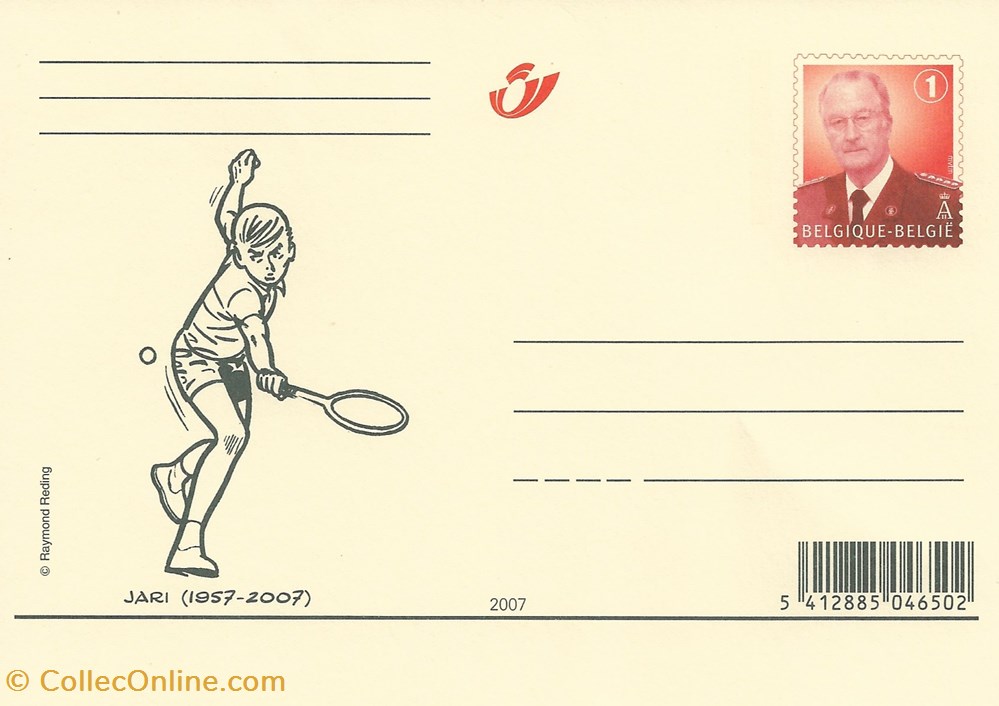 ZZ prêt à poster Belgique 2007 Jari 1957/2007 timbres zz pret a poster belgique 2007 jari 1957 2007