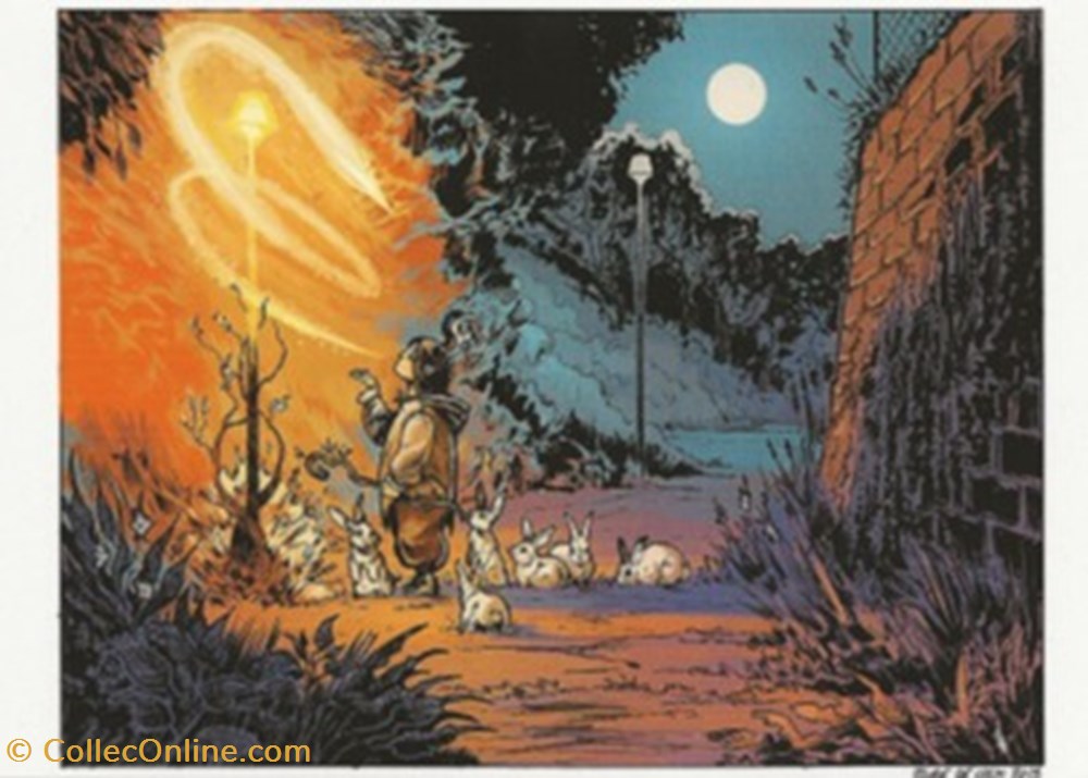 cartes postales bande dessinee liguge 86 2015