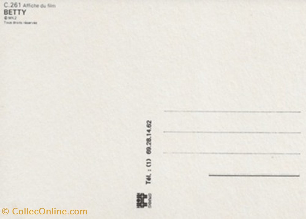 Betty cartes postales autres betty