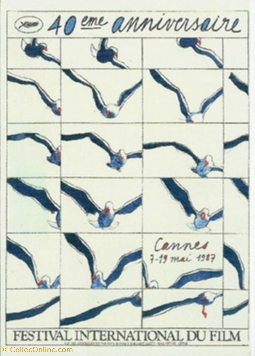 cartes postales autres cannes festival international du film 1987