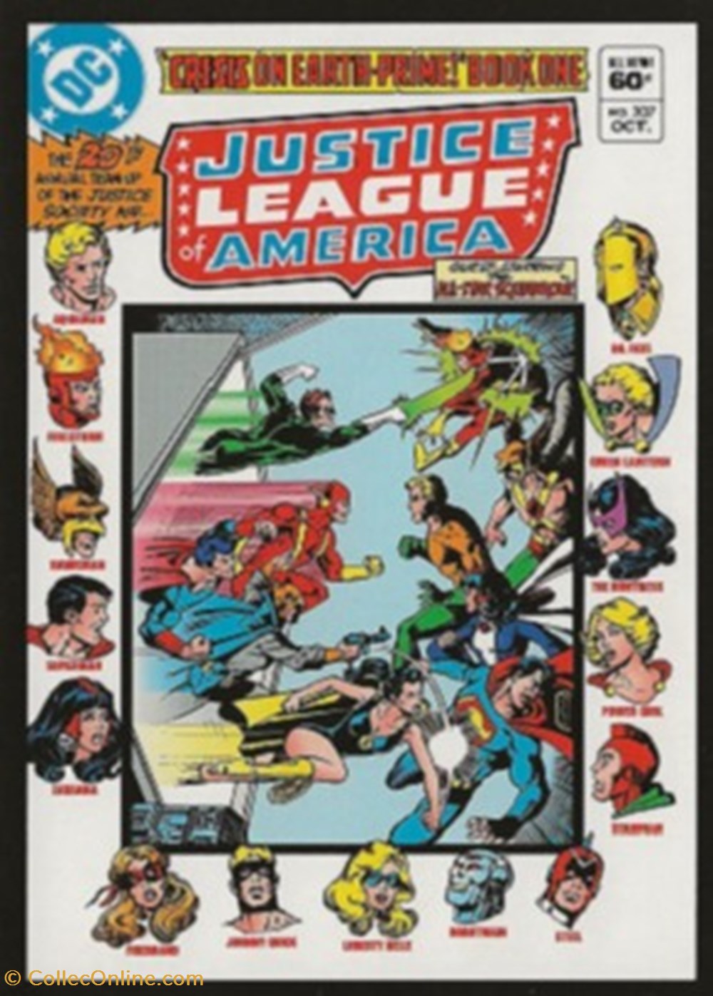 DC Comics cartes postales bande dessinee dc comics