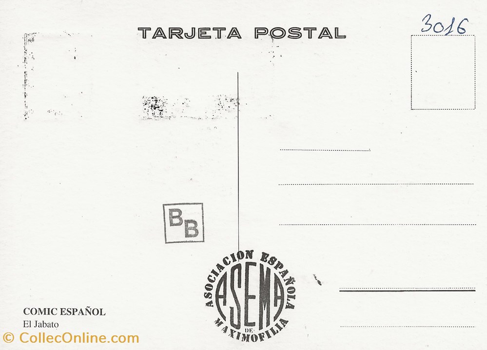 cartes postales bande dessinee el jabato