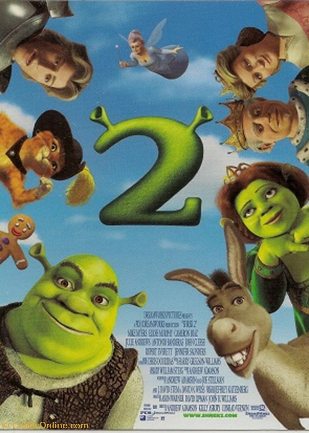 Shrek 2 cartes postales autres shrek 2