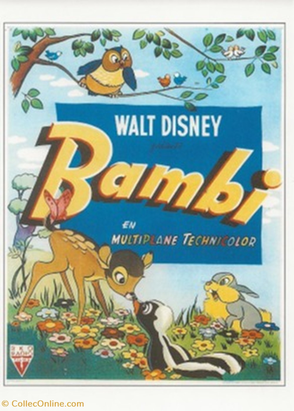 Bambi cartes postales autres bambi