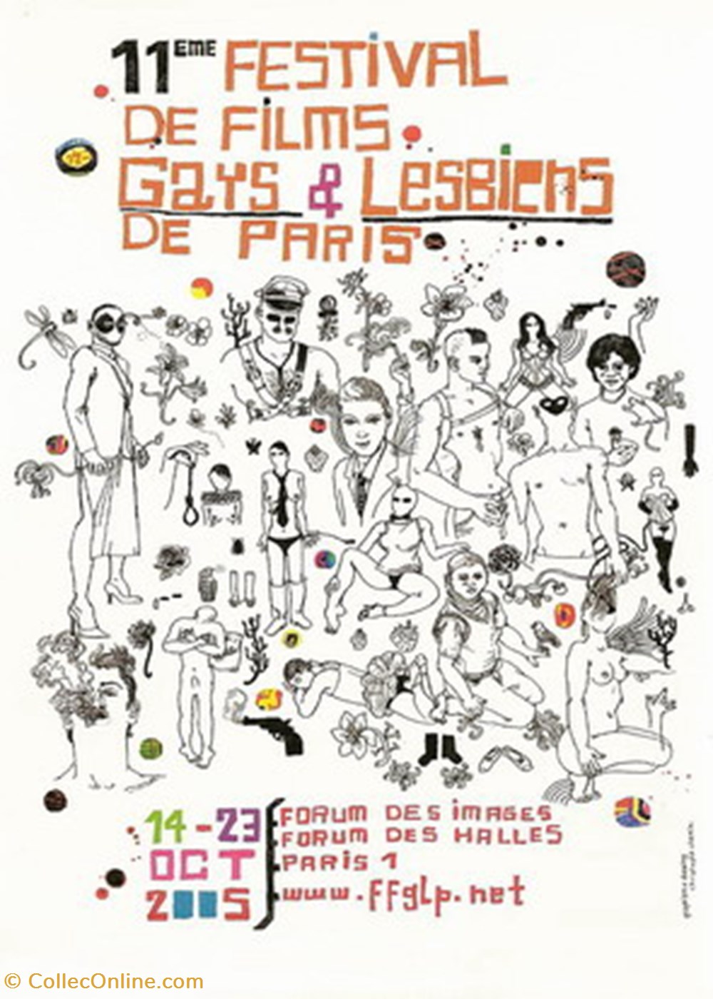cartes postales autres paris festival de films gays lesbiens 2005