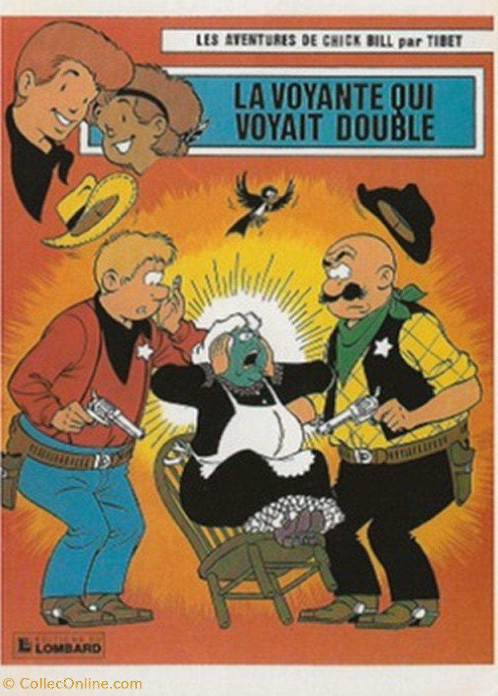Chick Bill cartes postales bande dessinee chick bill