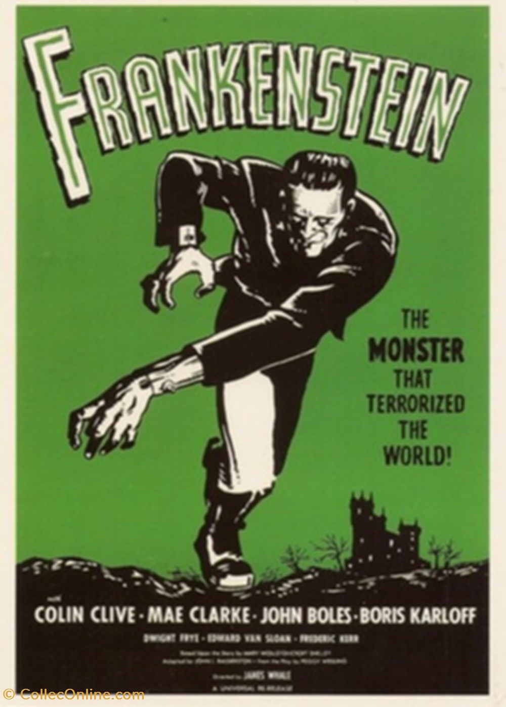 Frankenstein cartes postales autres frankenstein