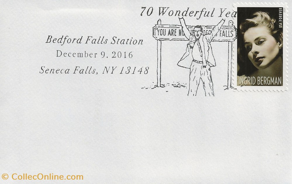 Seneca Falls (Etats Unis) 2016 It's a wonderful life timbres seneca falls etats unis 2016 it s a wonderful life