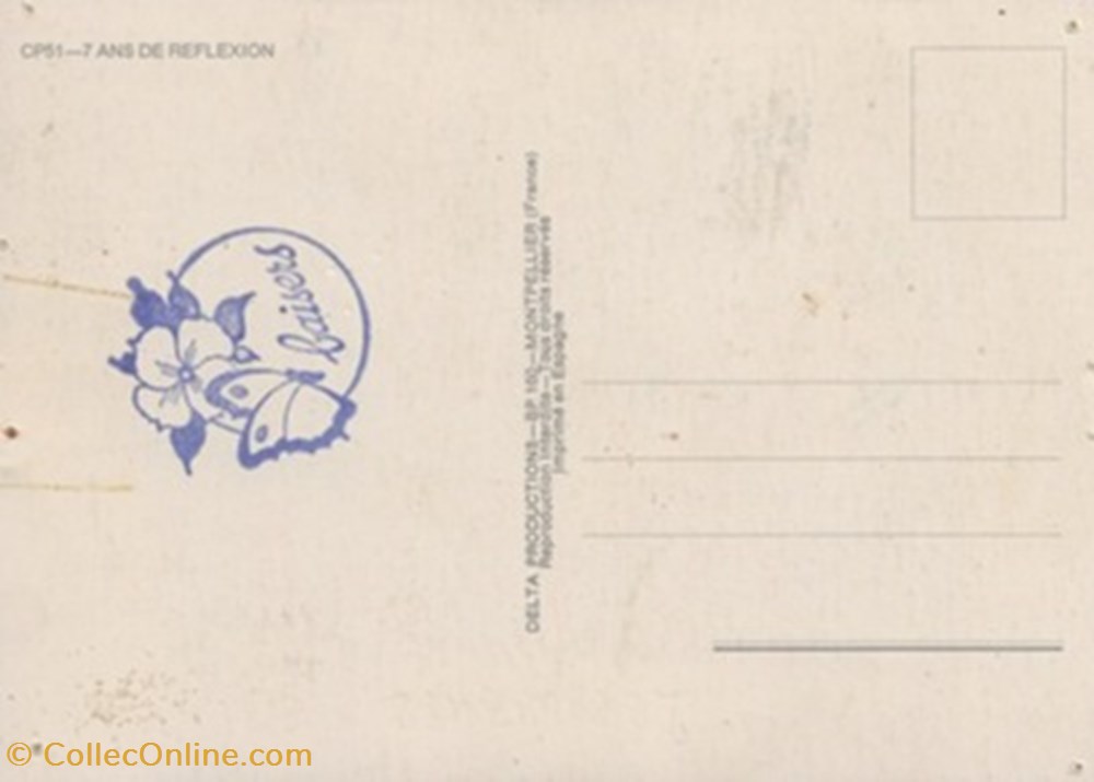 7 ans de réflexion cartes postales autres 7 ans de reflexion