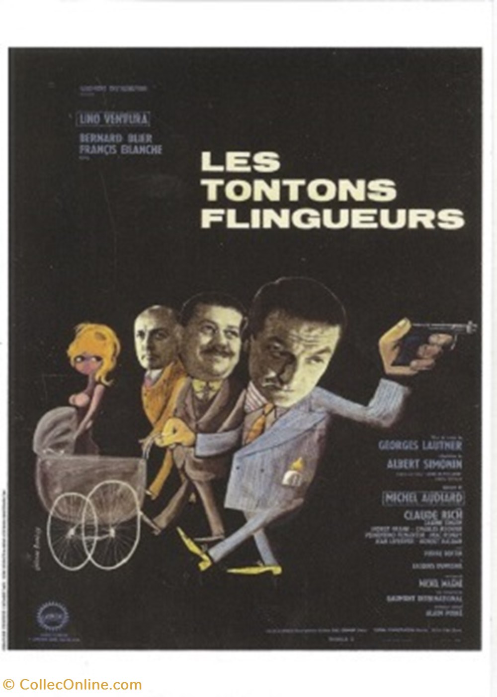 Les tontons flingueurs cartes postales autres les tontons flingueurs