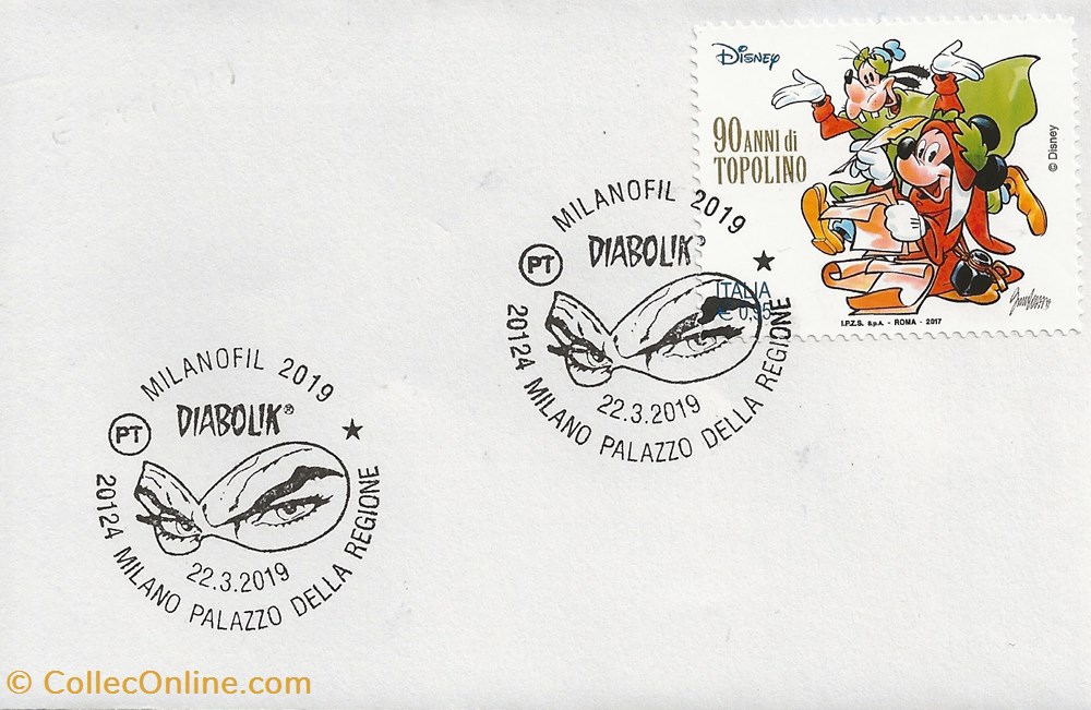 timbres milano italie 2019 milanofil