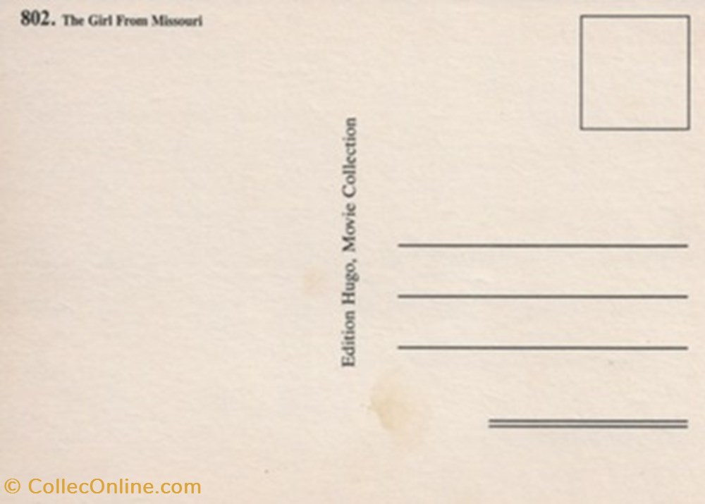 cartes postales autres the girl from missouri