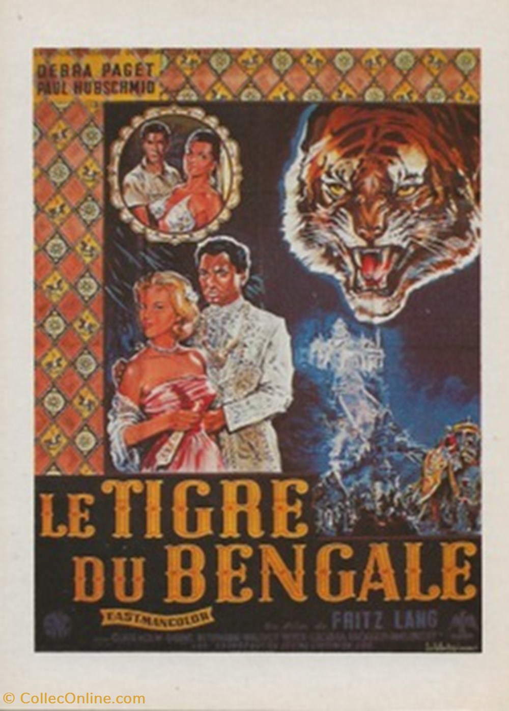 Le tigre du Bengale cartes postales autres le tigre du bengale