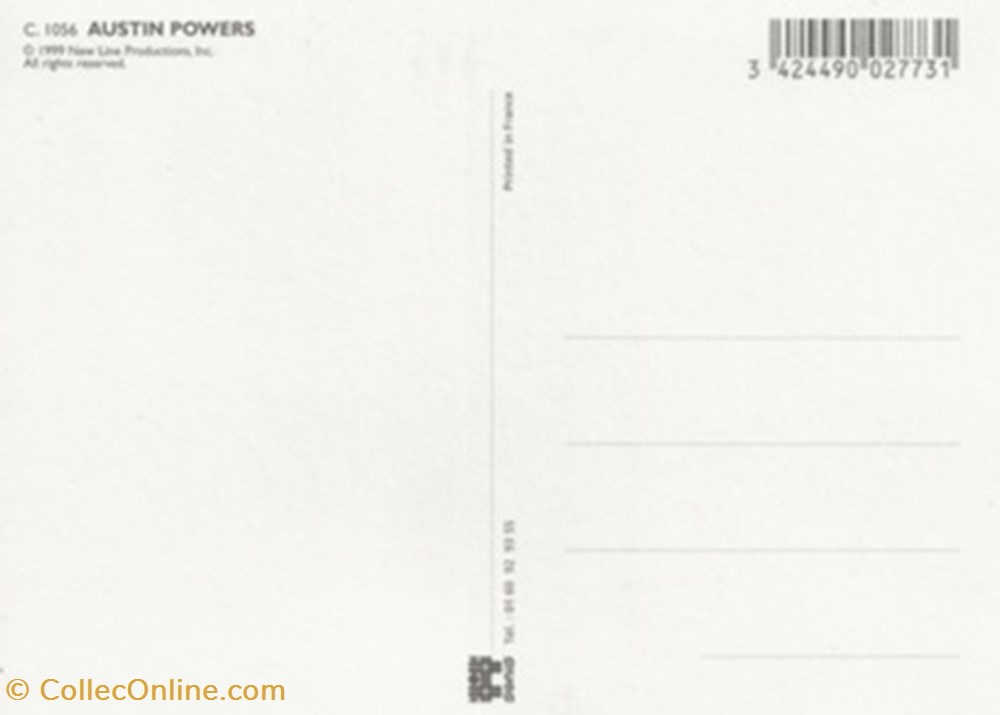 Austin Powers : The spy who shagged me cartes postales autres austin powers the spy who shagged me