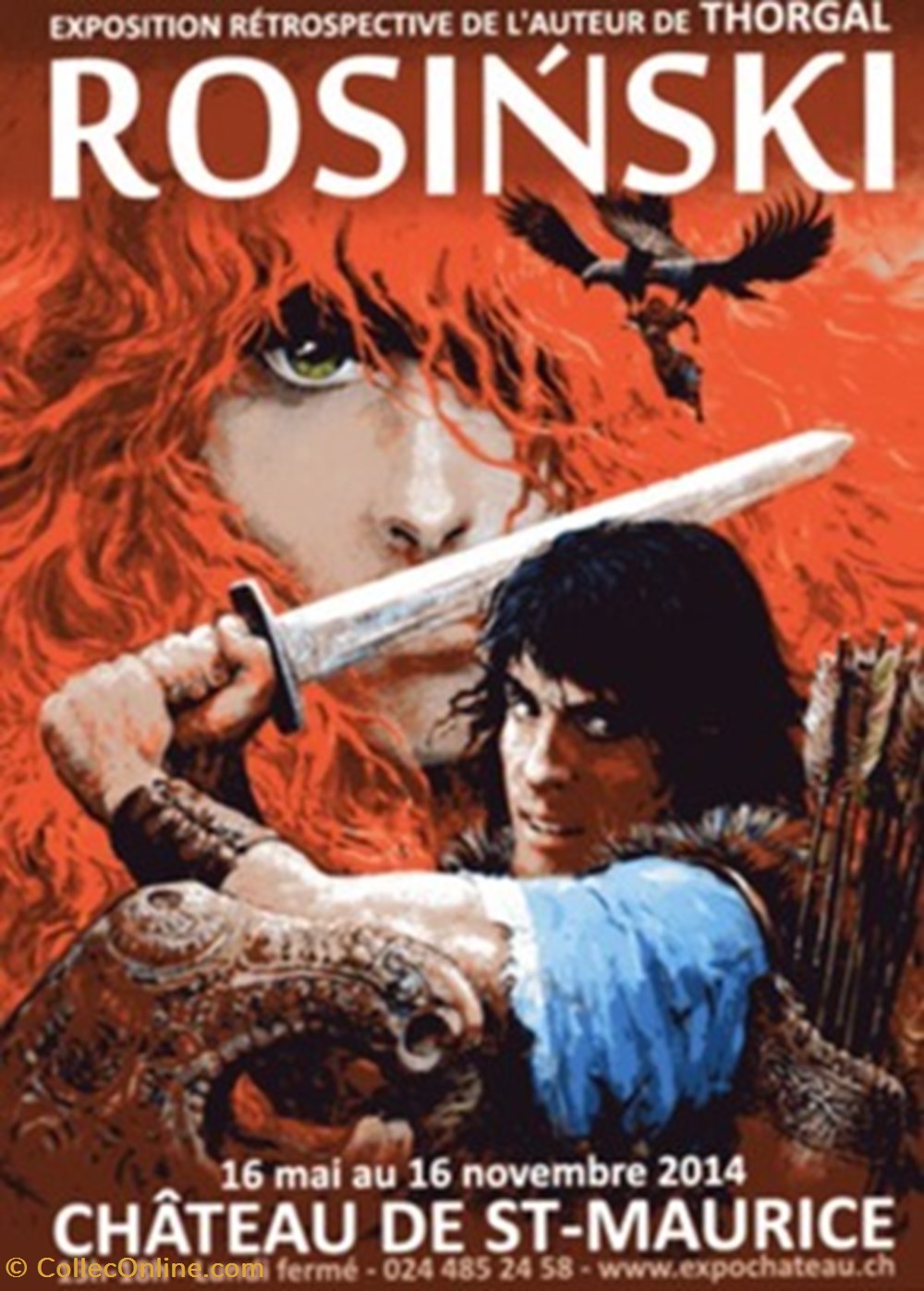 cartes postales bande dessinee thorgal