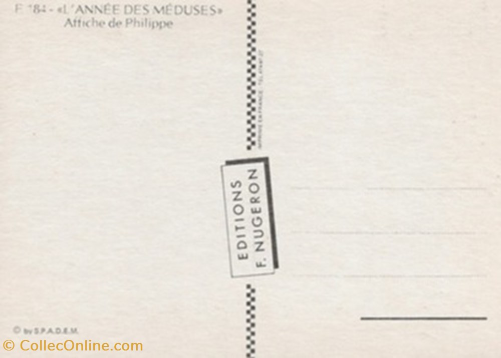 L'année des méduses cartes postales autres l annee des meduses