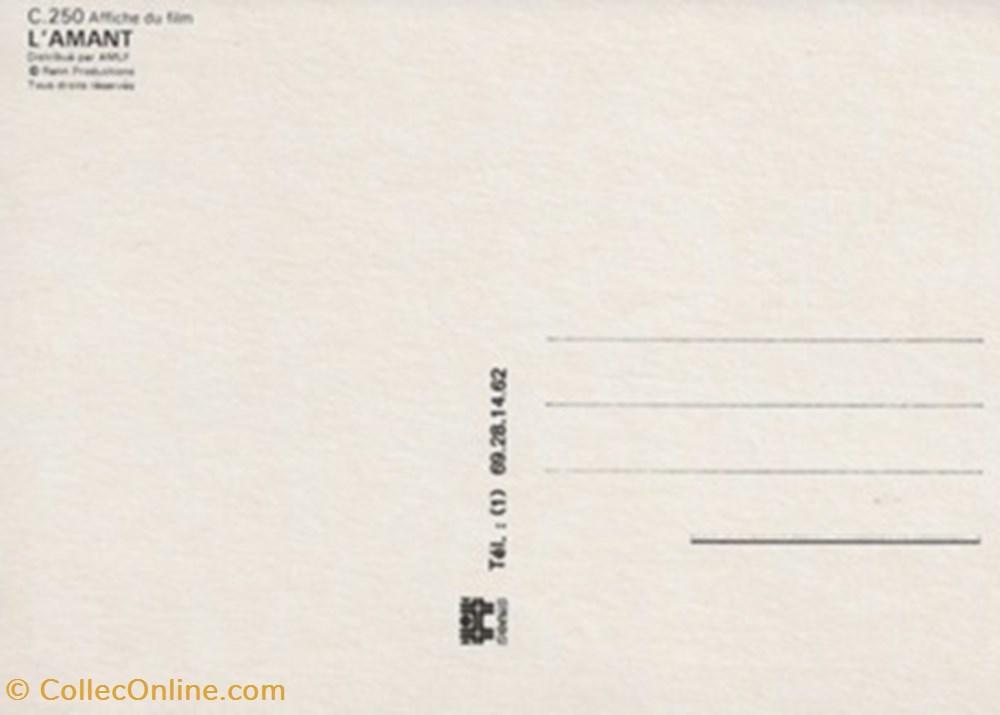 L'amant cartes postales autres l amant