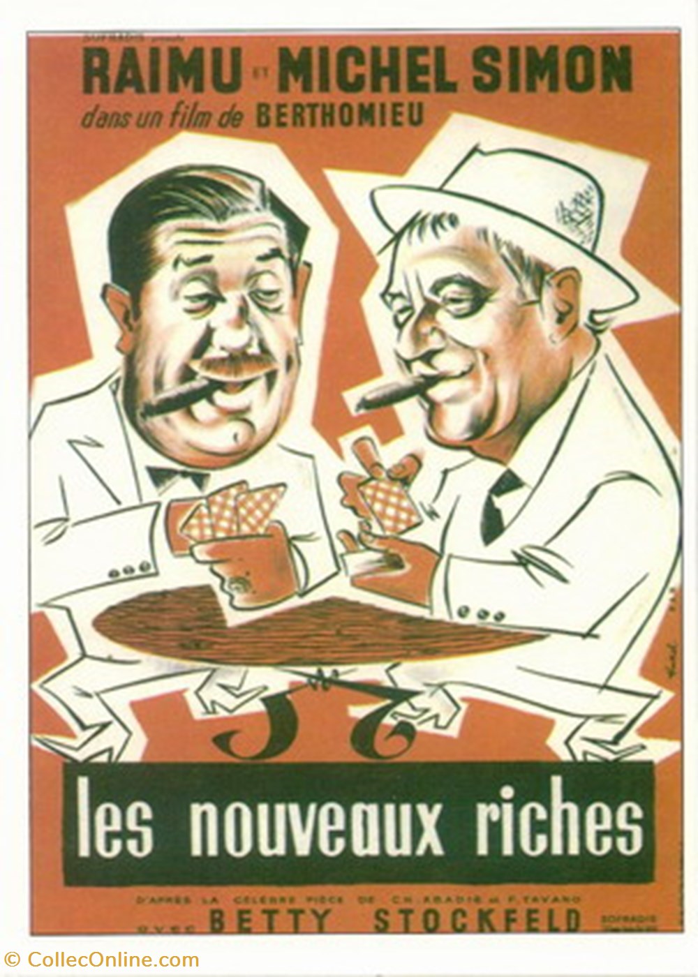 cartes postales autres les nouveaux riches