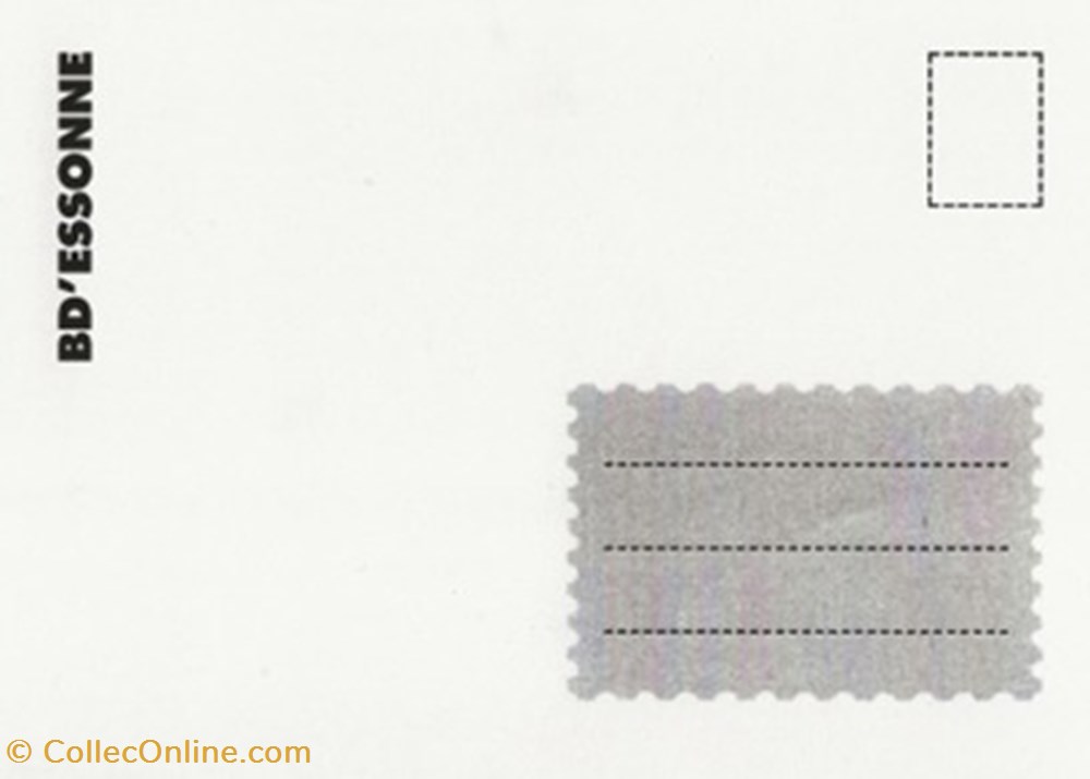 Igny (91) 2007 cartes postales bande dessinee igny 91 2007