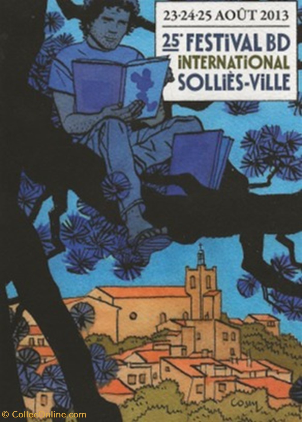 cartes postales bande dessinee sollies ville 83 2013