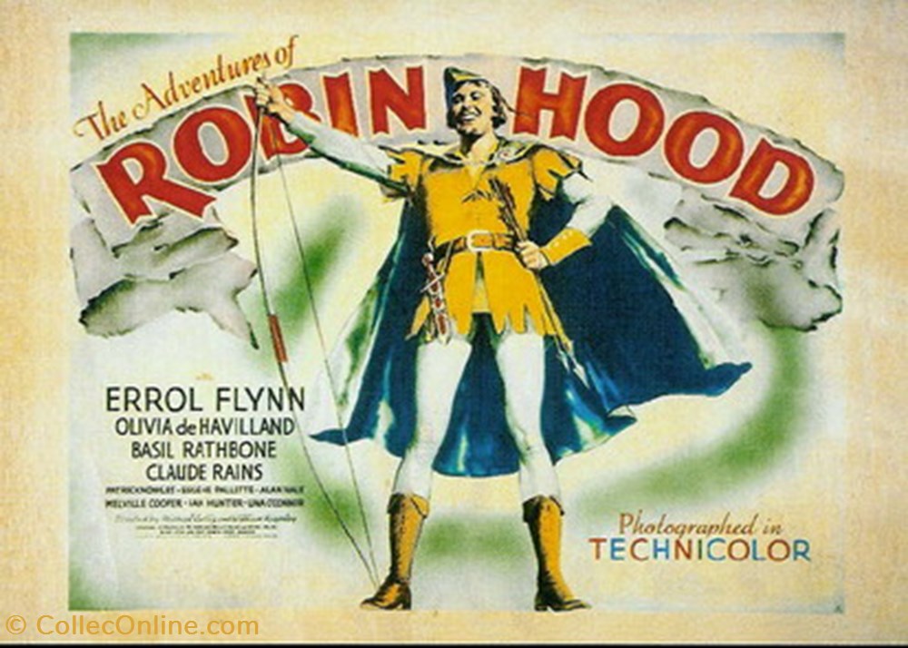 The adventures of Robin Hood cartes postales autres the adventures of robin hood