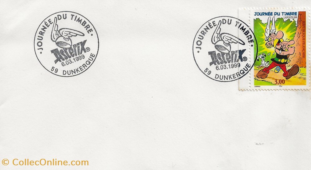 timbres dunkerque 59 1999 fete du timbre
