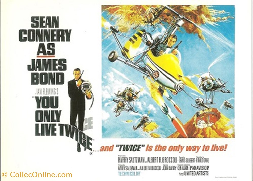 cartes postales autres you only live twice