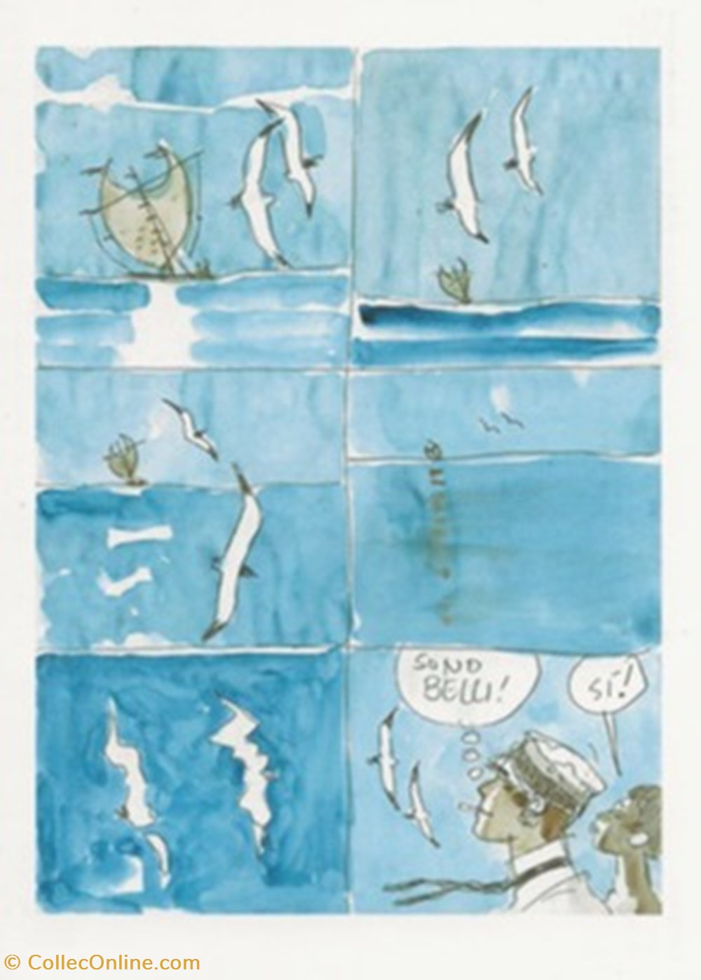 Corto Maltese exposition cartes postales bande dessinee corto maltese exposition