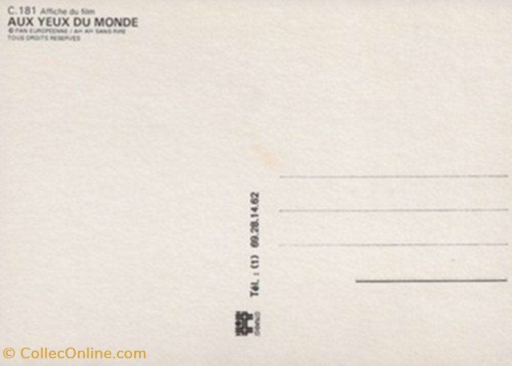 cartes postales autres aux yeux du monde