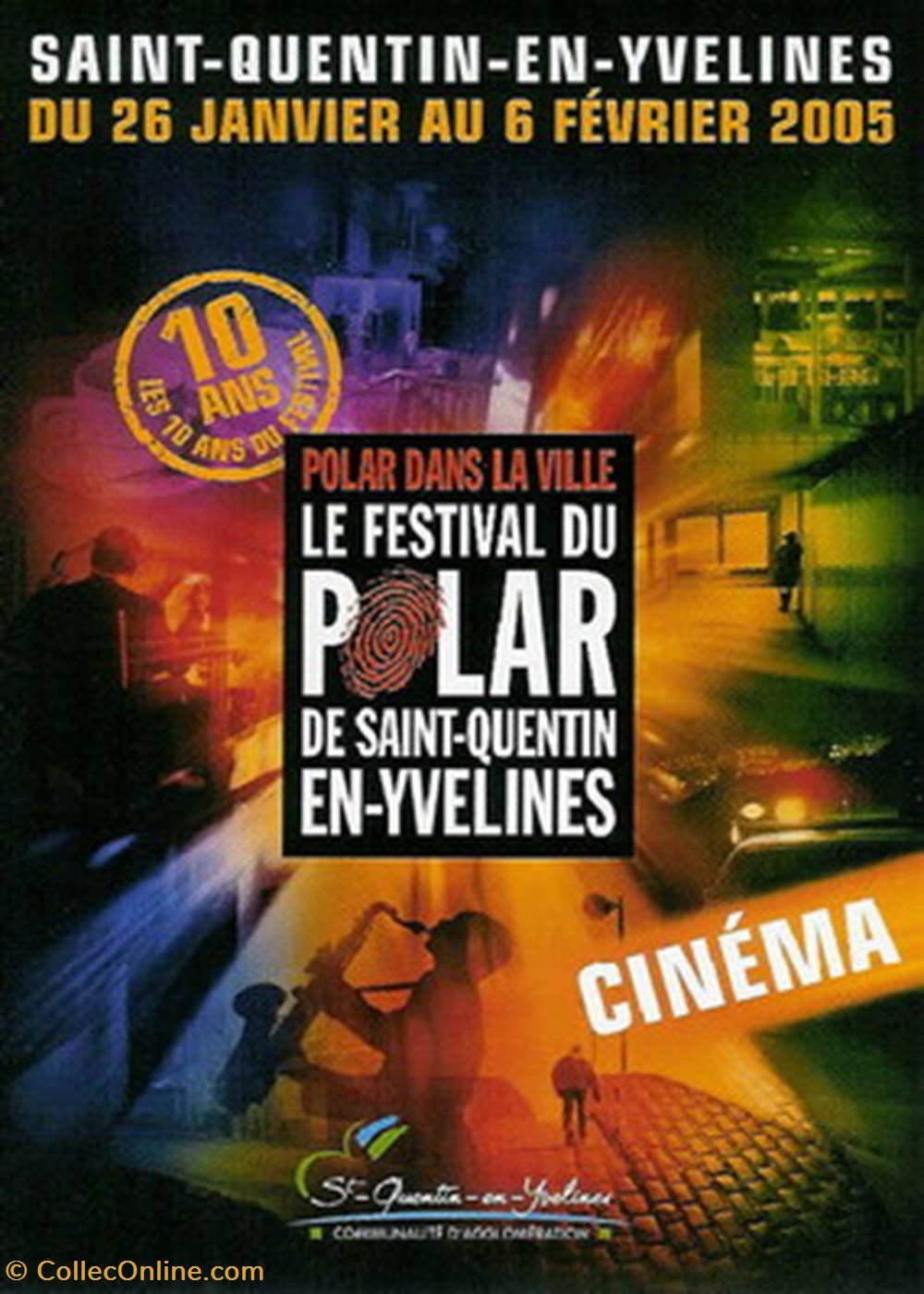 Saint Quentin en Yvelines Festival du polar 2005 cartes postales autres saint quentin en yvelines festival du polar 2005