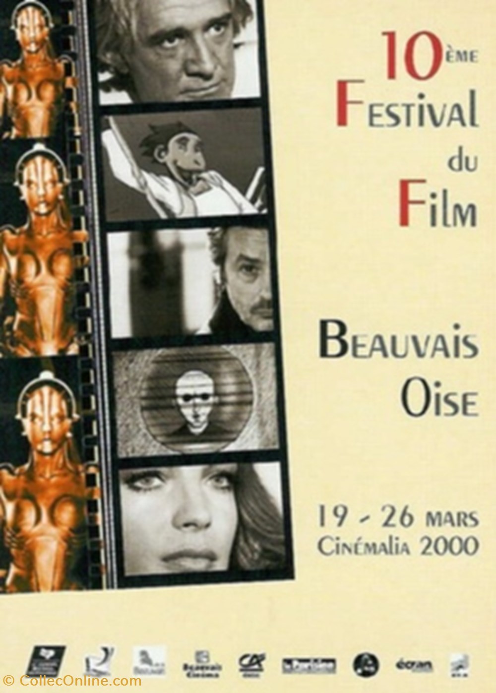 cartes postales autres beauvais festival international du film 2000
