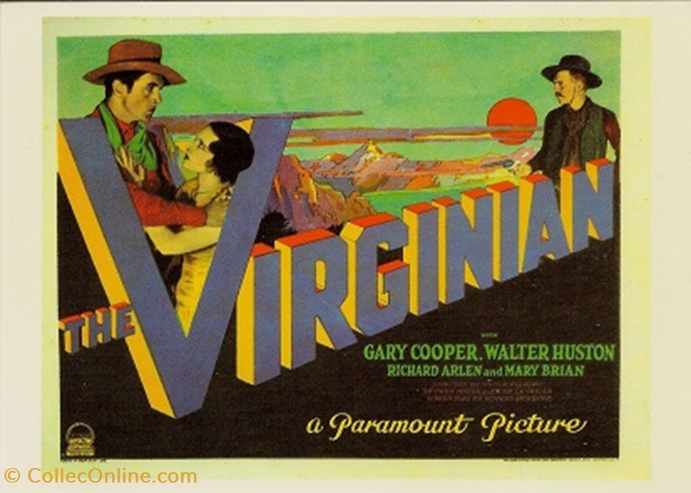 cartes postales autres the virginian