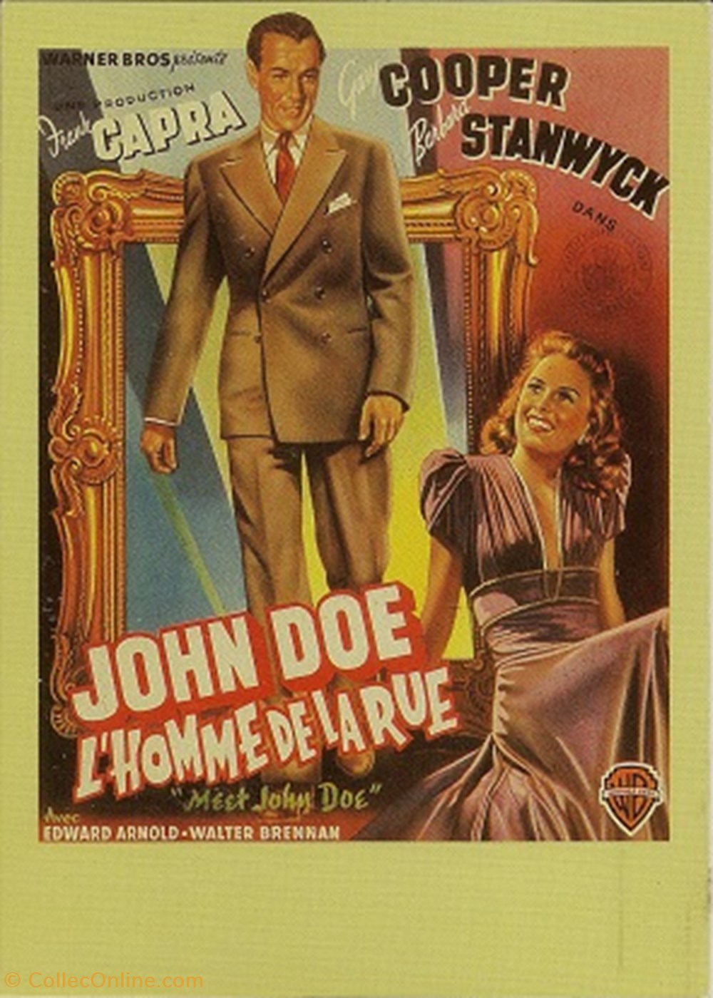 John Doe l'homme de la rue cartes postales autres john doe homme de la rue