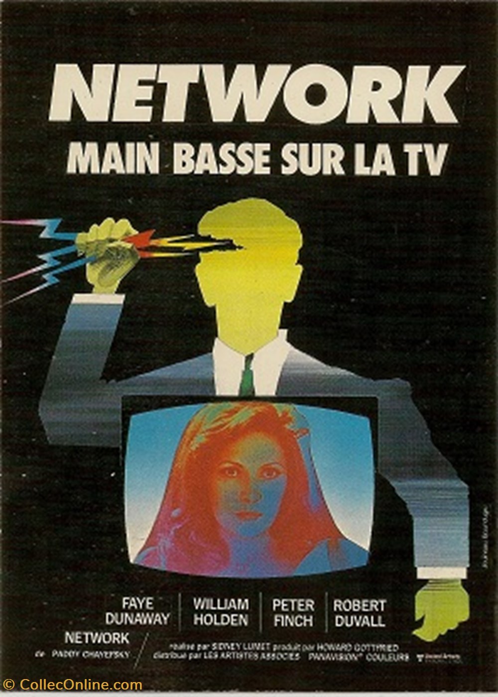 Network, main basse sur la tv cartes postales autres network main basse sur la tv