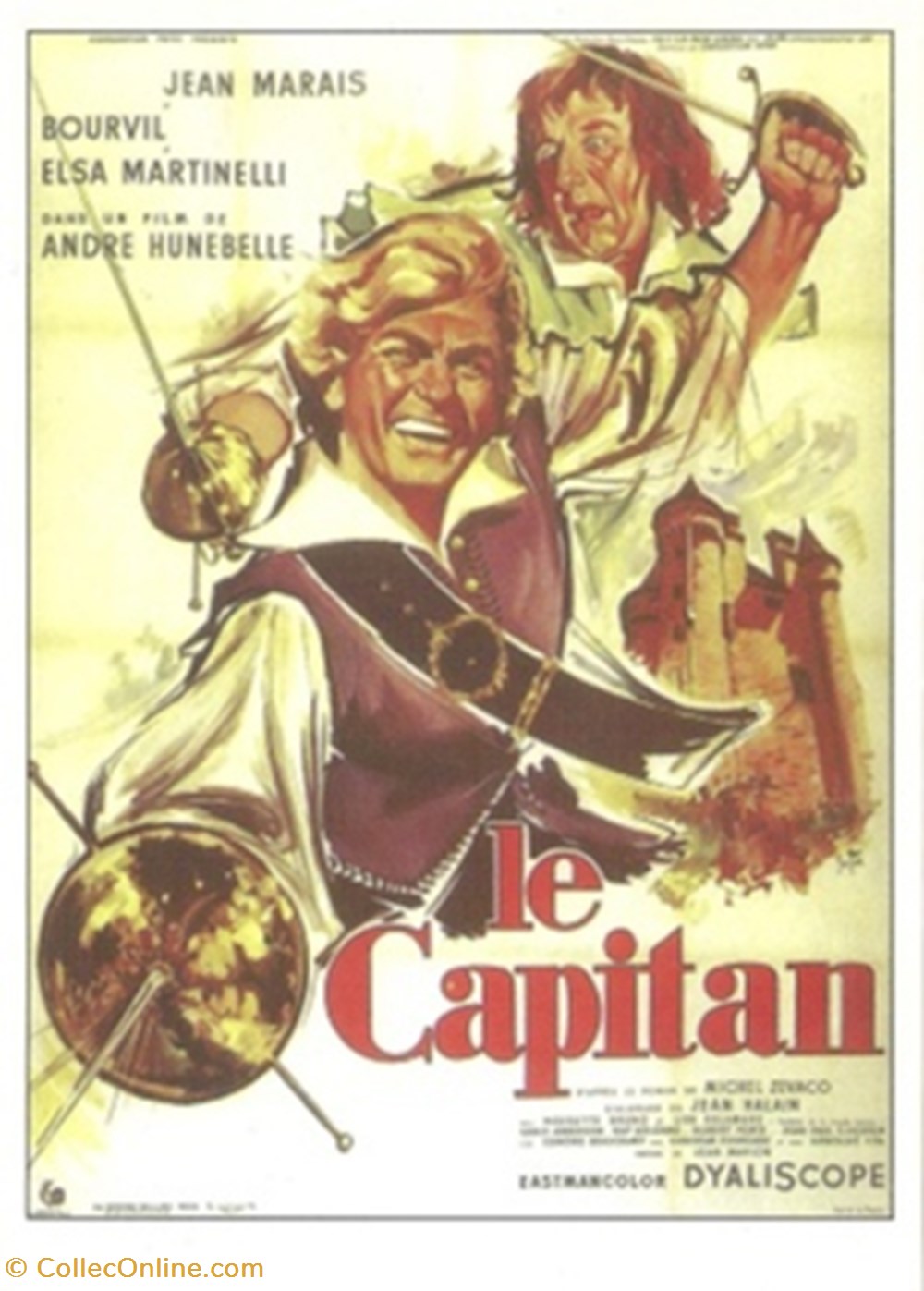 cartes postales autres le capitan
