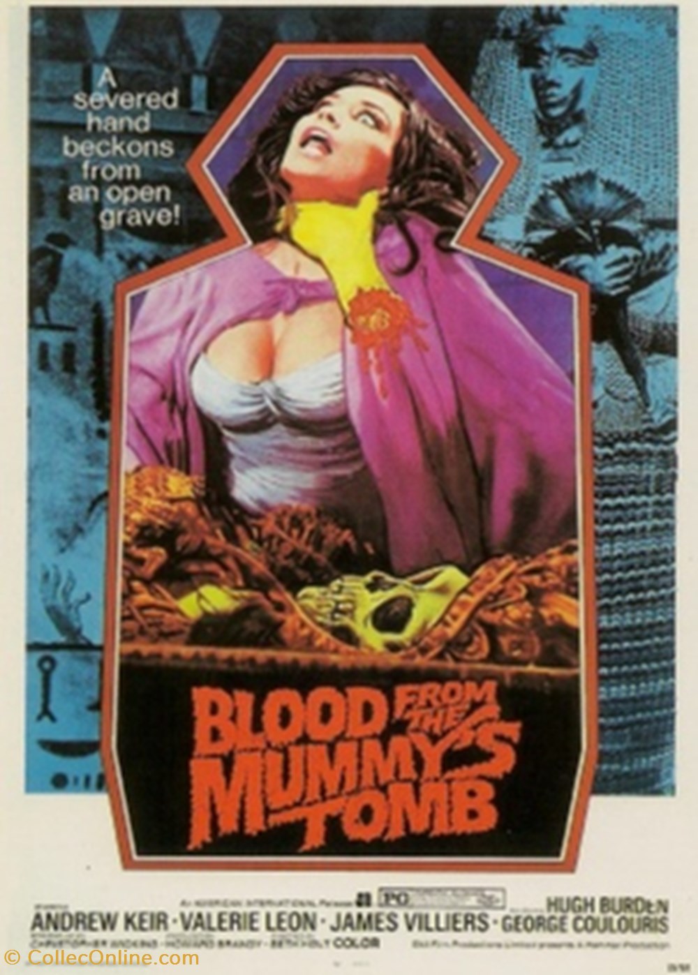 Blood from the mummy's tomb cartes postales autres blood from the mummy s tomb