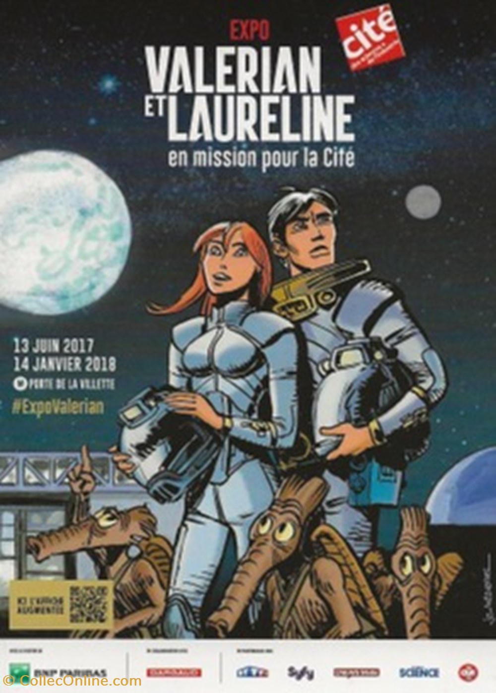 Valérian et Laureline cartes postales bande dessinee valerian et laureline