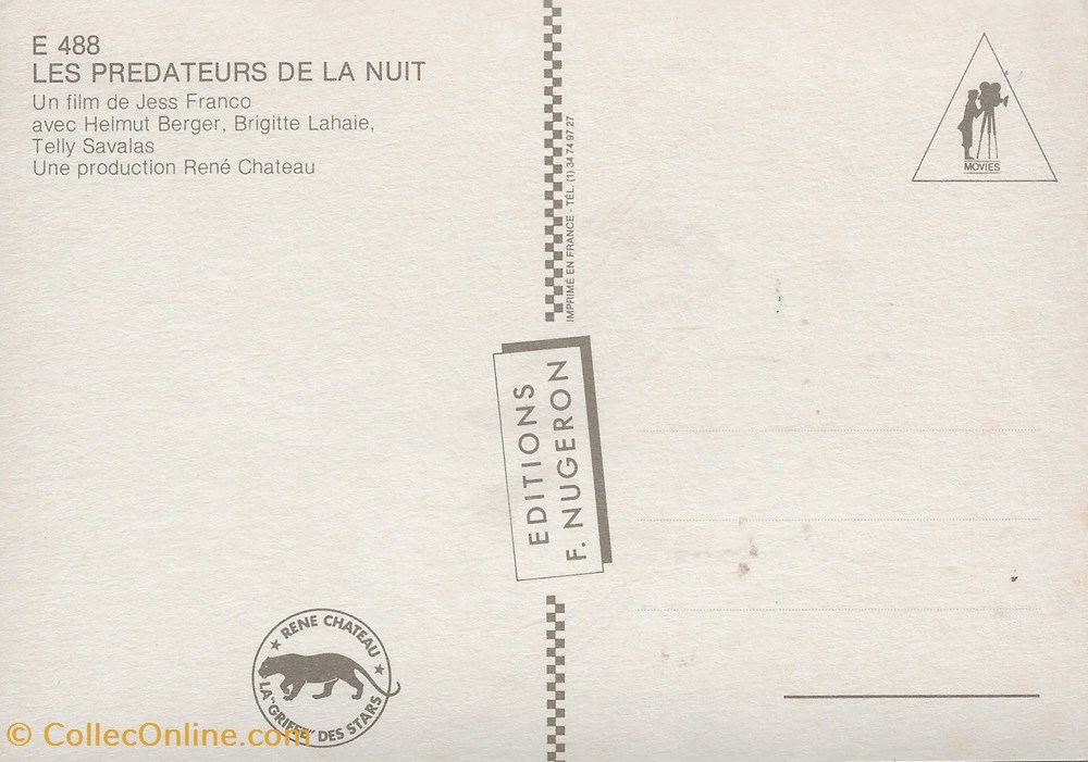 Les prédateurs de la nuit cartes postales autres les predateurs de la nuit