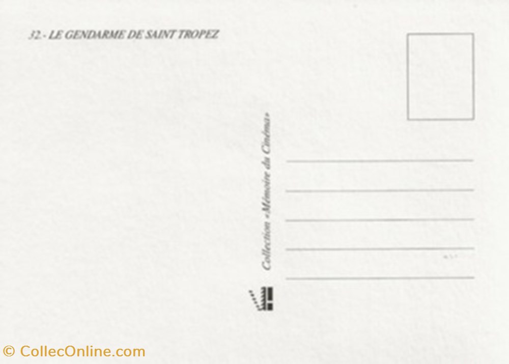 Le gendarme de Saint Tropez cartes postales autres le gendarme de saint tropez