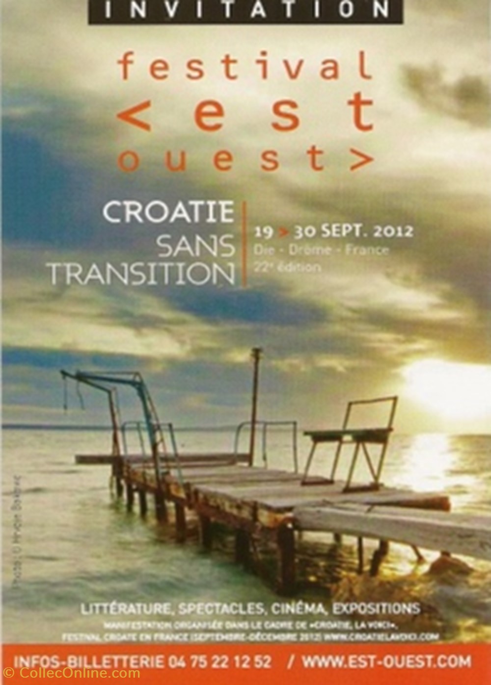 Die Festival est ouest 2012 cartes postales autres die festival est ouest 2012