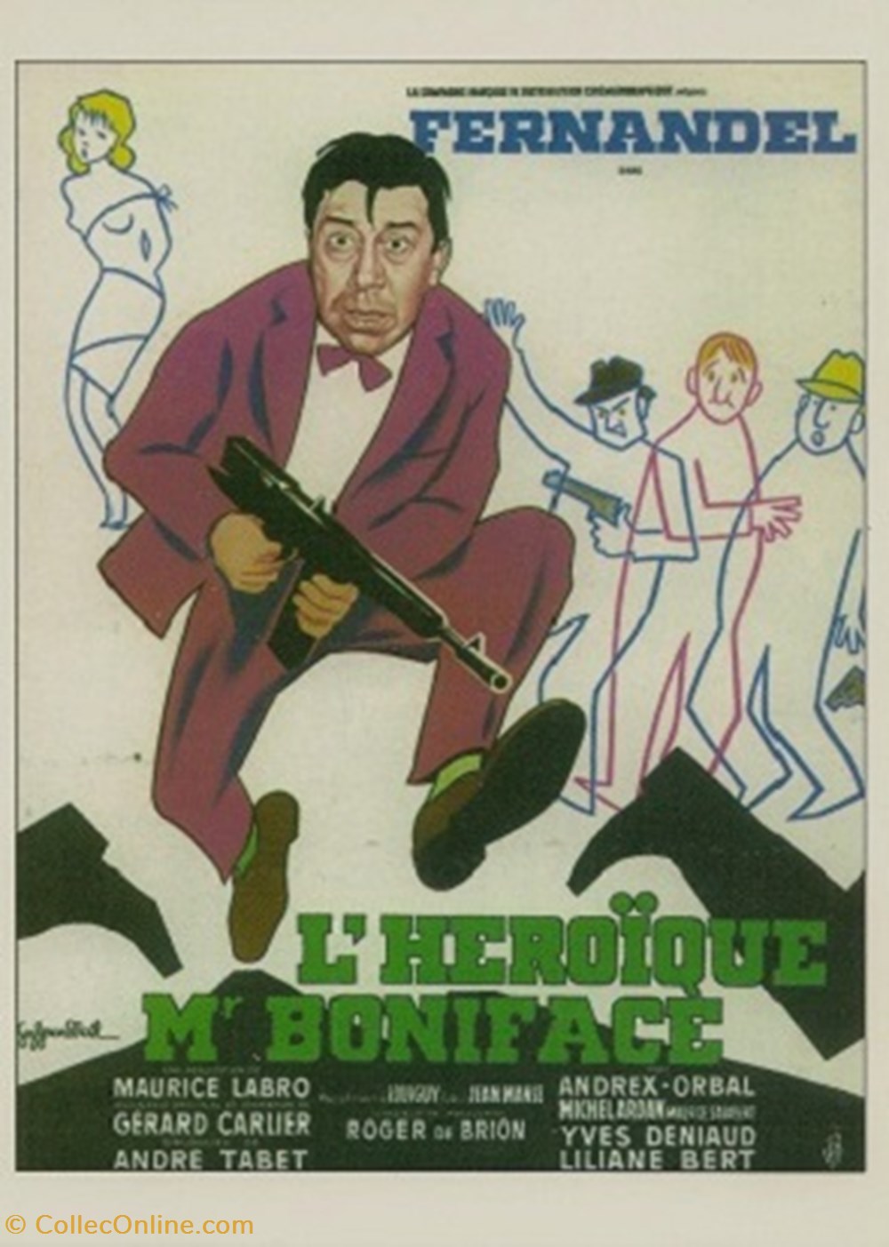 L'héroique Mr Boniface cartes postales autres l heroique mr boniface