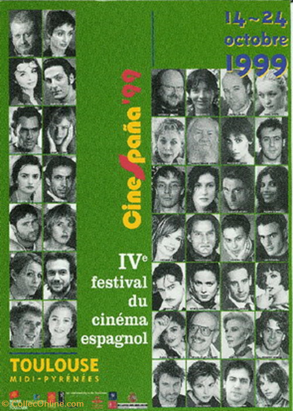 cartes postales autres toulouse festival du cinema espagnol cinespana 1999