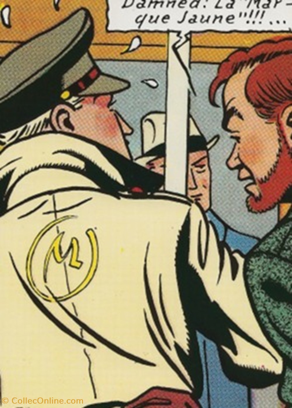 Blake et Mortimer cartes postales bande dessinee blake et mortimer