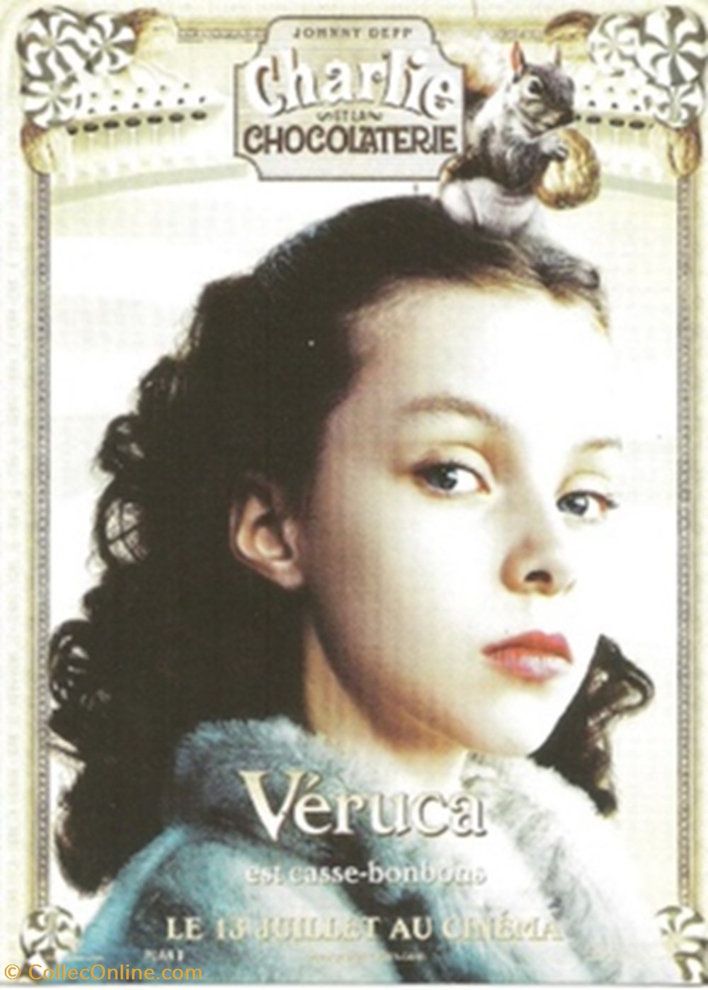Charlie and the chocolate factory 4 cartes postales autres charlie and the chocolate factory
