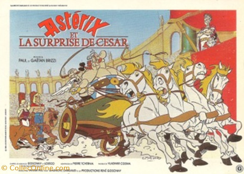 Astérix et la surprise de César cartes postales autres asterix et la surprise de cesar