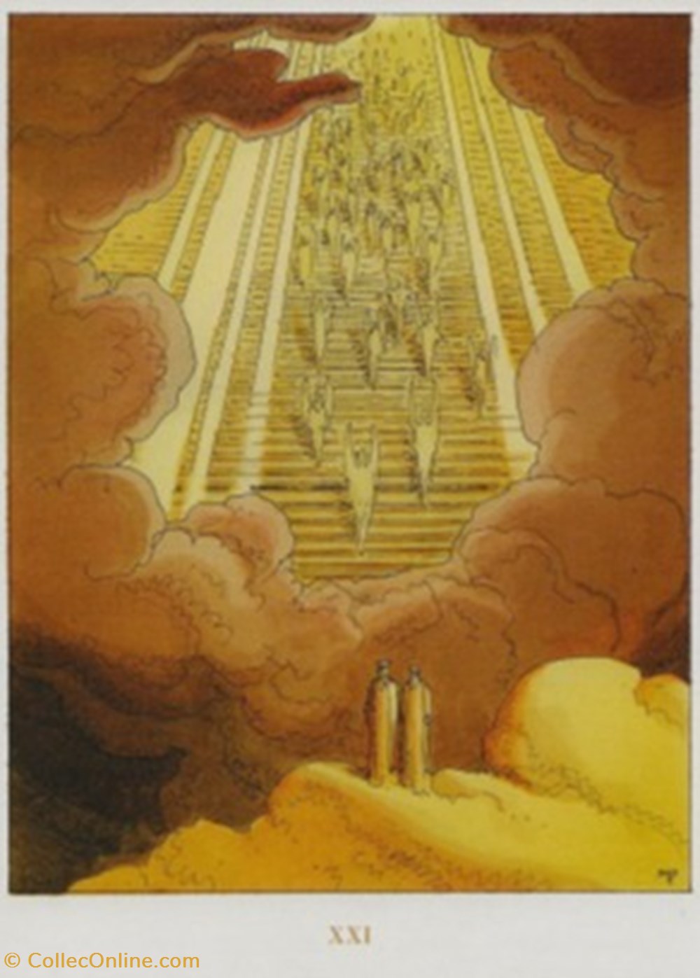 cartes postales bande dessinee paradiso
